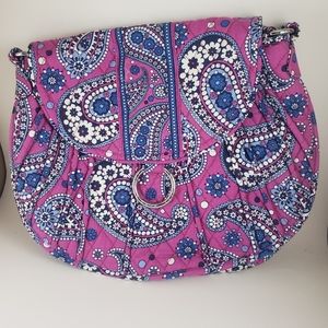 Vera Bradley Saddle Up Crossbody- Boysenberry